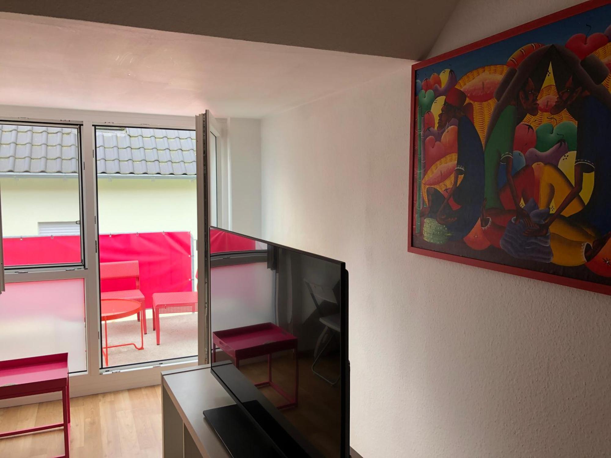 Studio Ochsenfurt Mit Sonnigem Balkon Extérieur photo