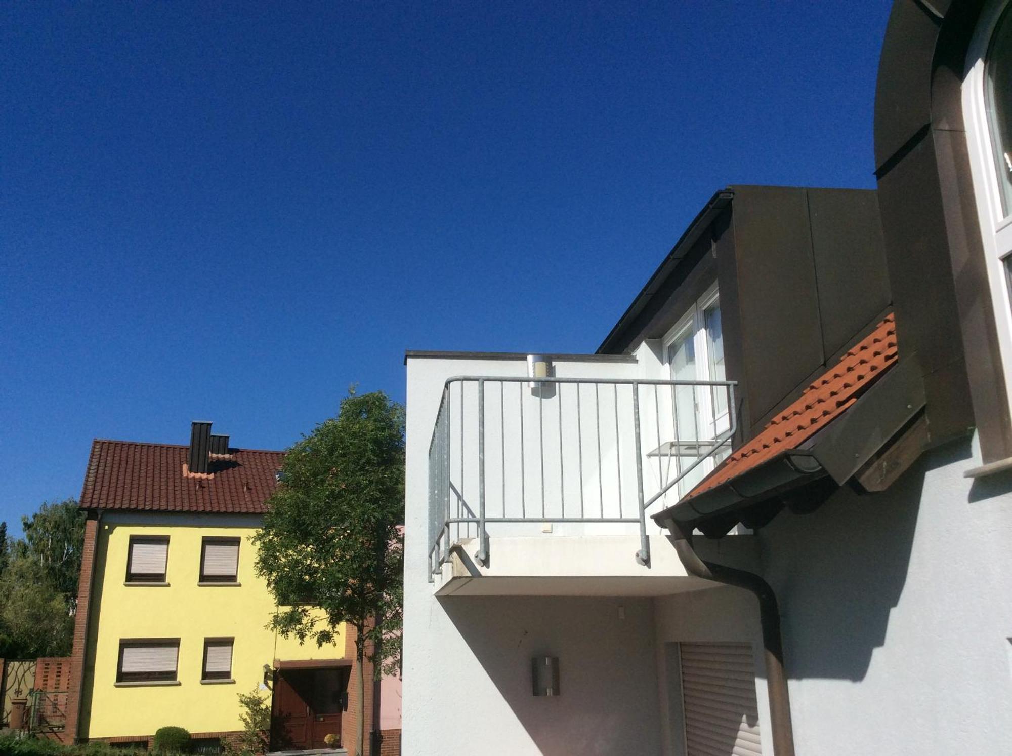 Studio Ochsenfurt Mit Sonnigem Balkon Extérieur photo