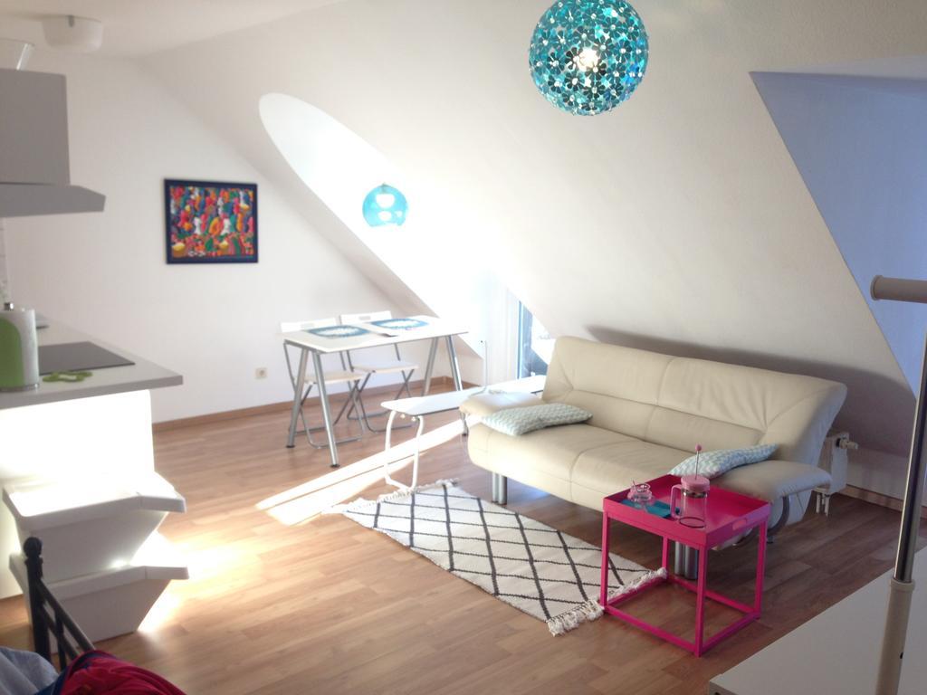 Studio Ochsenfurt Mit Sonnigem Balkon Extérieur photo