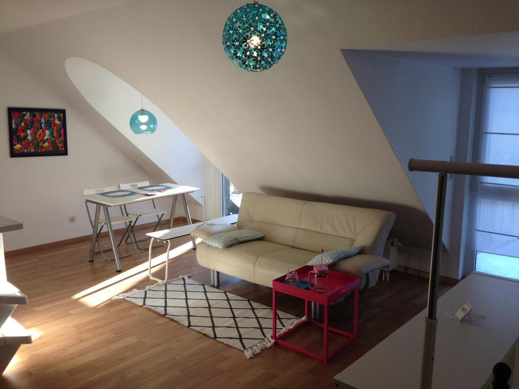 Studio Ochsenfurt Mit Sonnigem Balkon Extérieur photo
