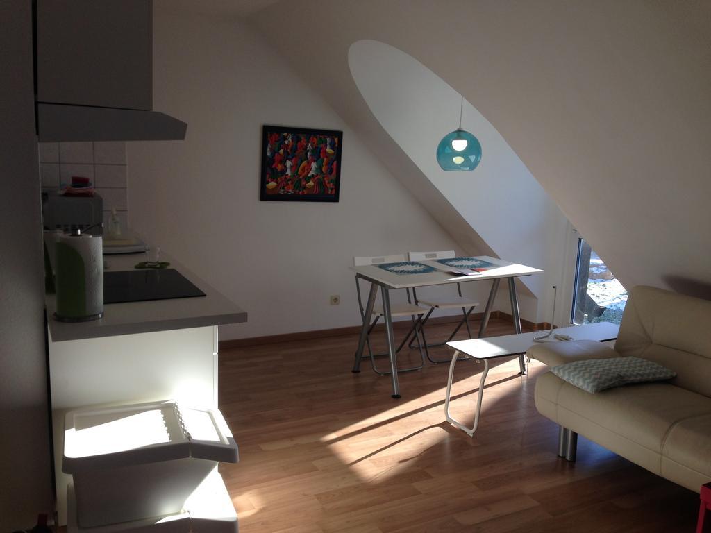 Studio Ochsenfurt Mit Sonnigem Balkon Extérieur photo